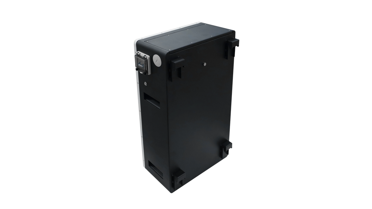 MidNite Power MNPowerflo16 | 20+ Year Design Life | 48v 310Ah | 16.1 kWh Capacity | Self Heating | Outdoor Wallmount LiFePO4 Battery