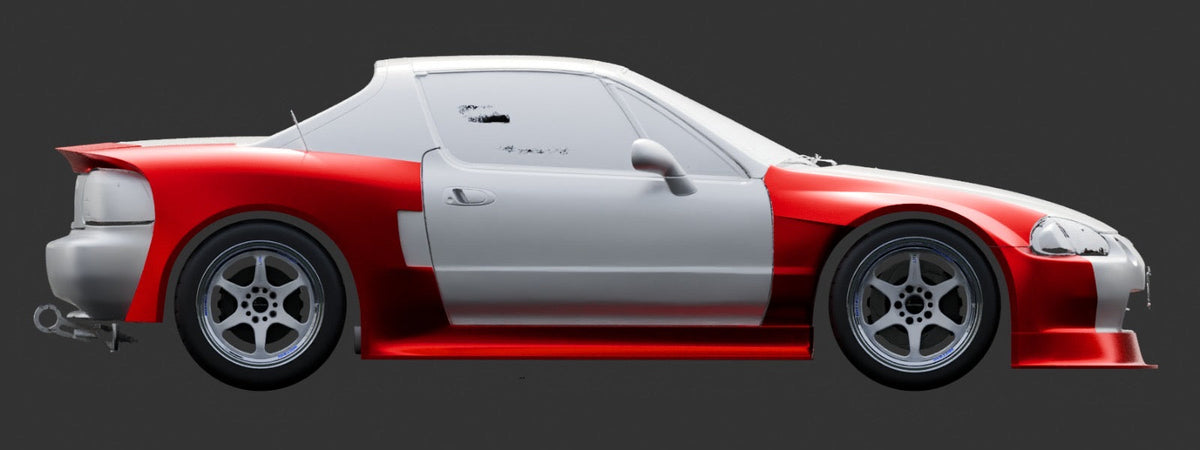 (SPECIAL-ORDER) Touring Car Widebody - Honda Civic CR-X Del Sol (92-98)