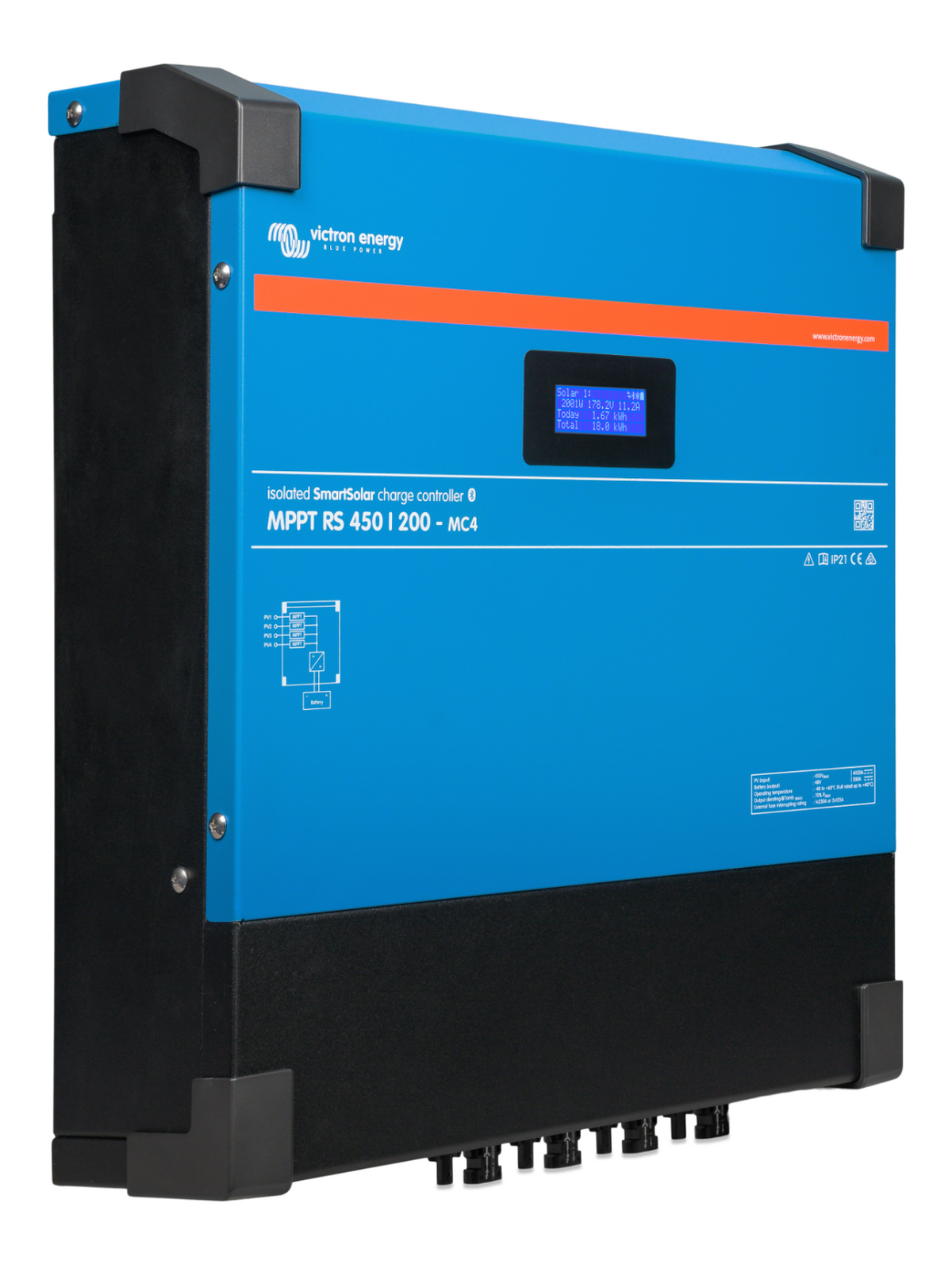 Victron SCC145120512 SmartSolar MPPT RS 450/200-MC4