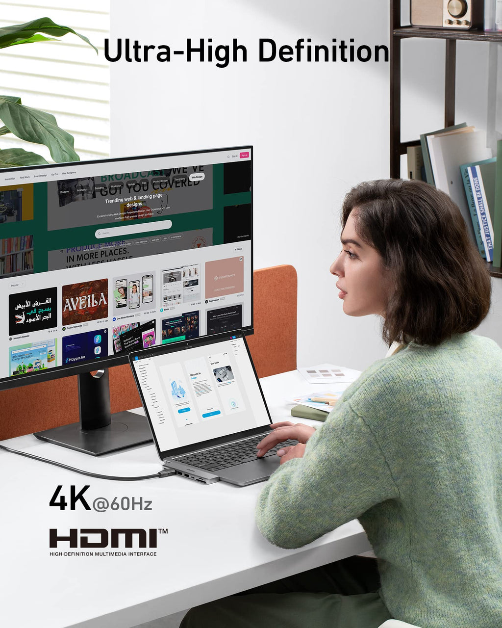 Anker <b>547</b> USB-C Hub (7-in-2, for MacBook)
