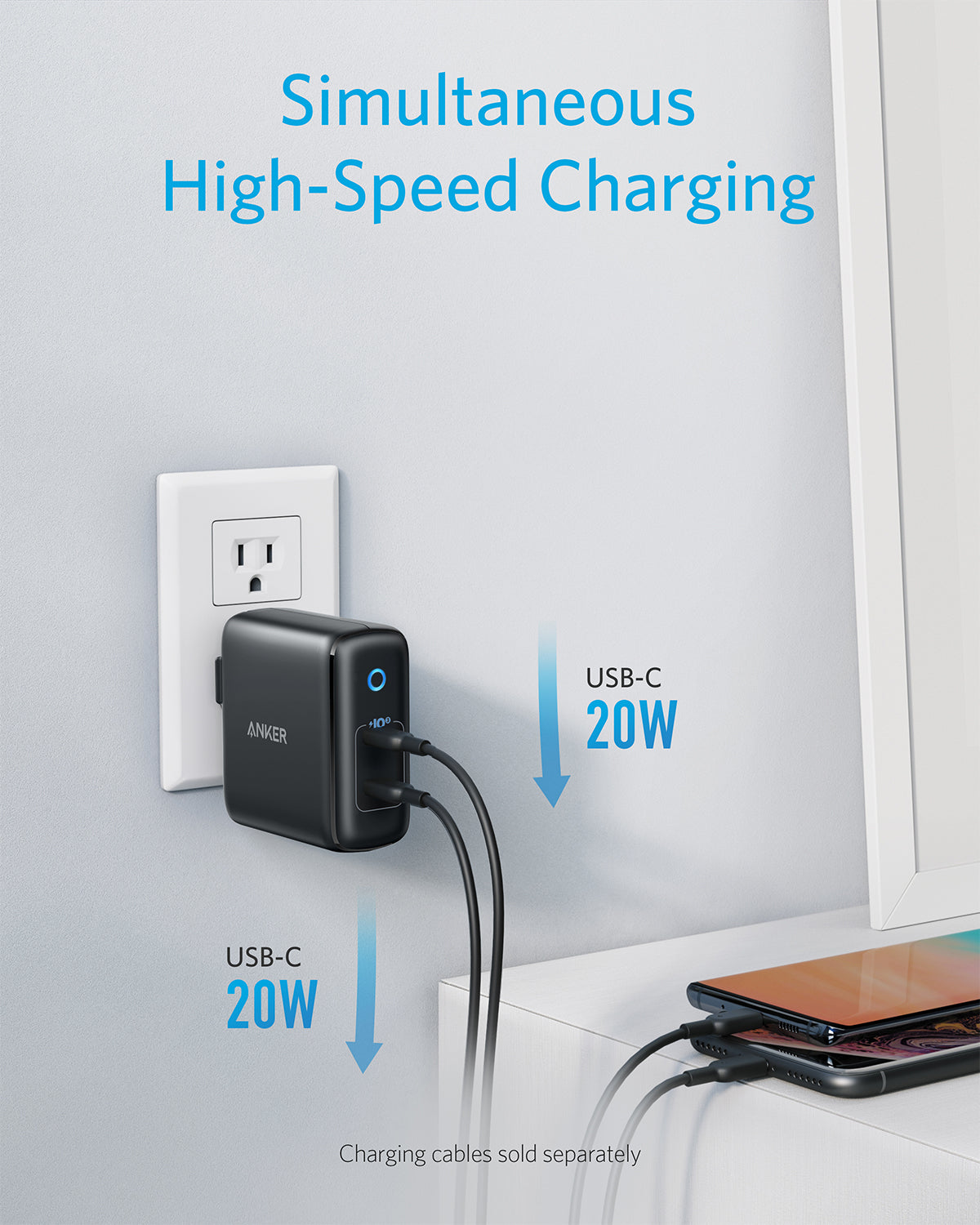 Anker <b>324</b> Charger (40W)