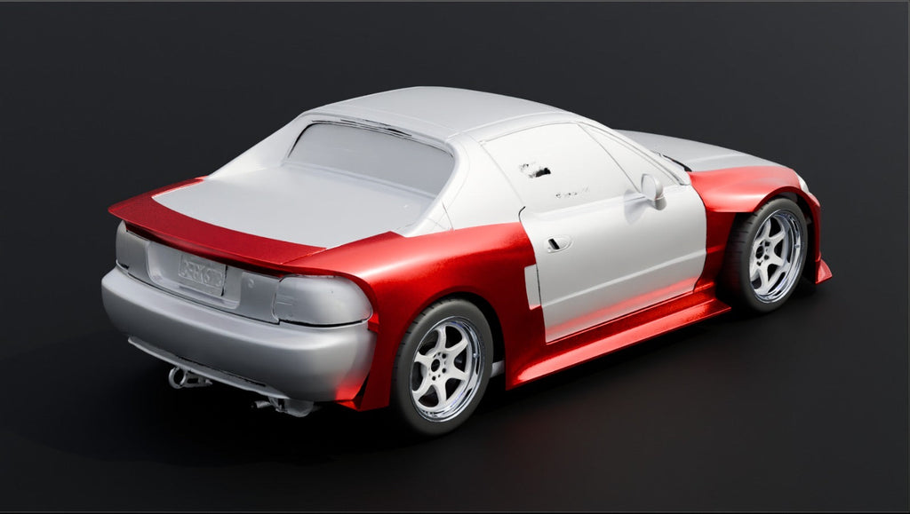 (SPECIAL-ORDER) Touring Car Widebody - Honda Civic CR-X Del Sol (92-98)