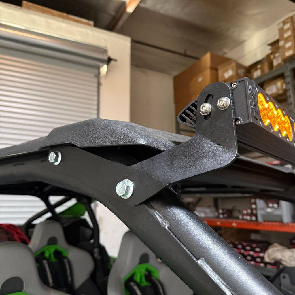 43" COMP4 Light Bar Mounting Brackets for Kawasaki Teryx H2