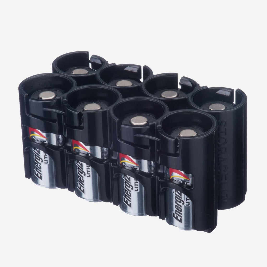 CR123 - 8 Pack (Black)