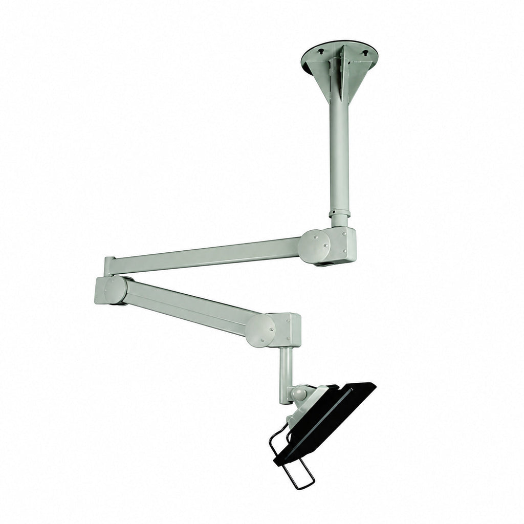 DC982CA Extra Long Ceiling Monitor Arm Adjustable 74 inch extension