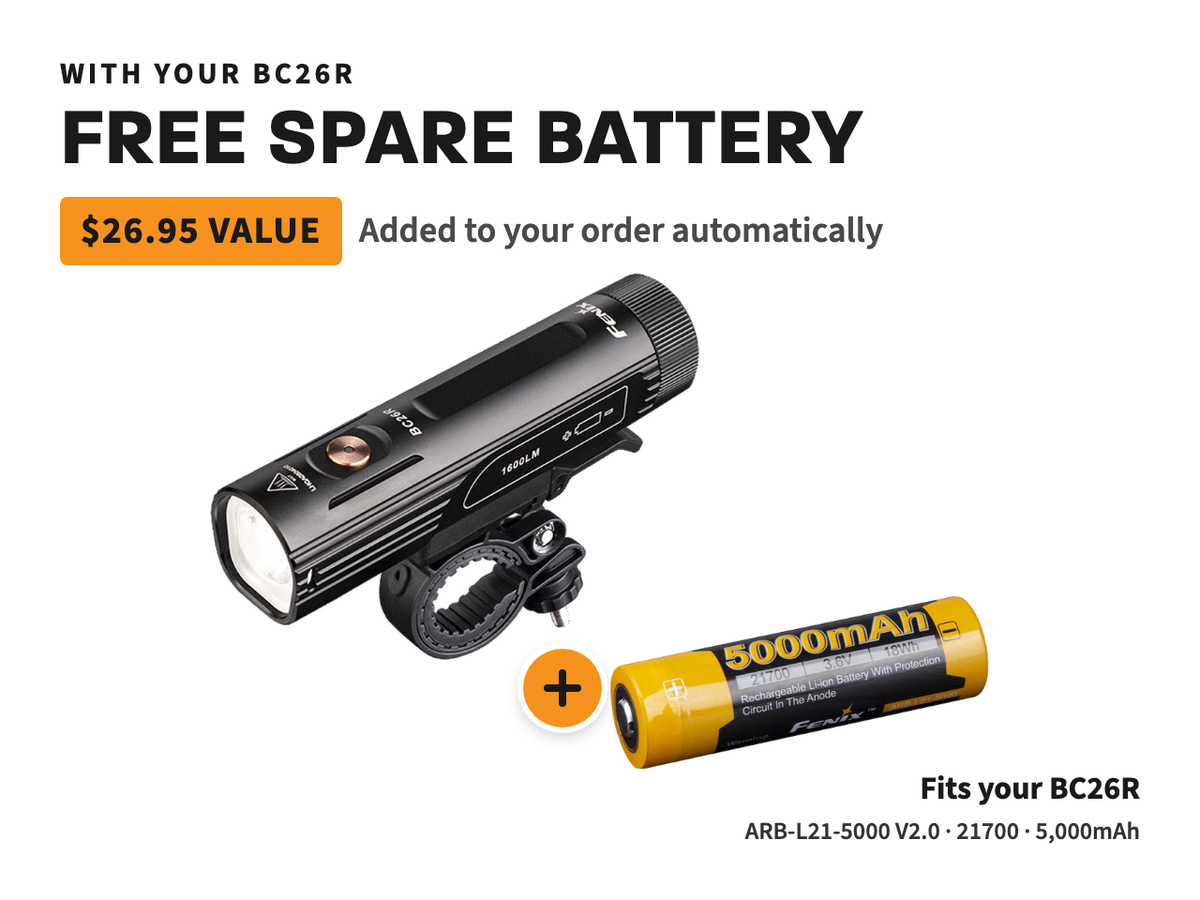 Fenix BC26R LED Bike Light