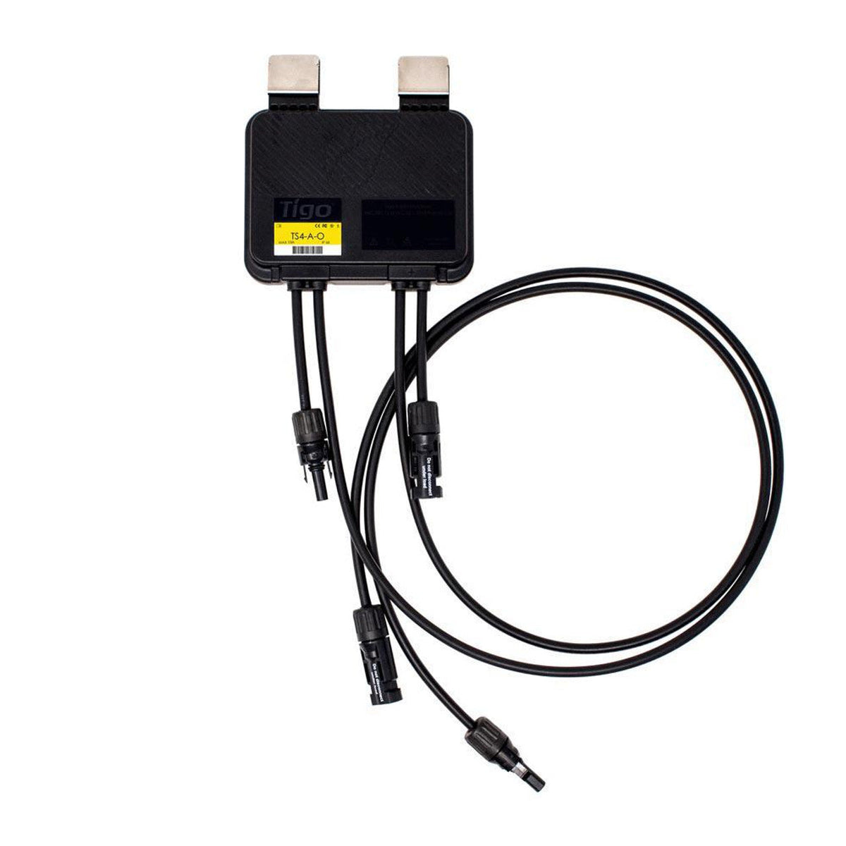 Tigo TS4-A-O | Optimization, Monitoring & Rapid Shutdown | 20A (Isc), 725W, 1500VUL/1000V IEC, 0.12/1.2M Cable, MC4