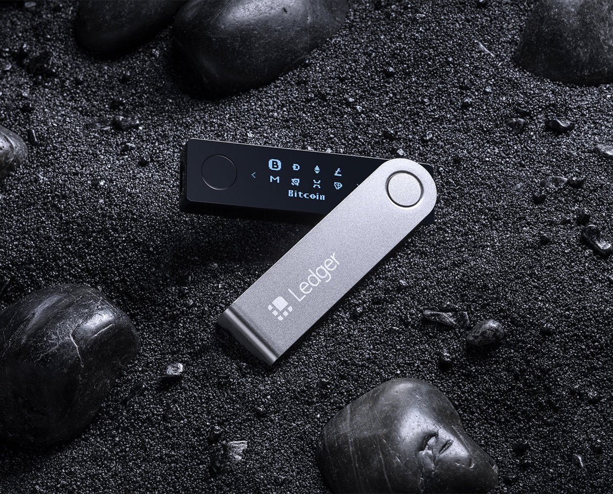 Ledger Nano X Hardware Wallet  Purple - Orange - Black