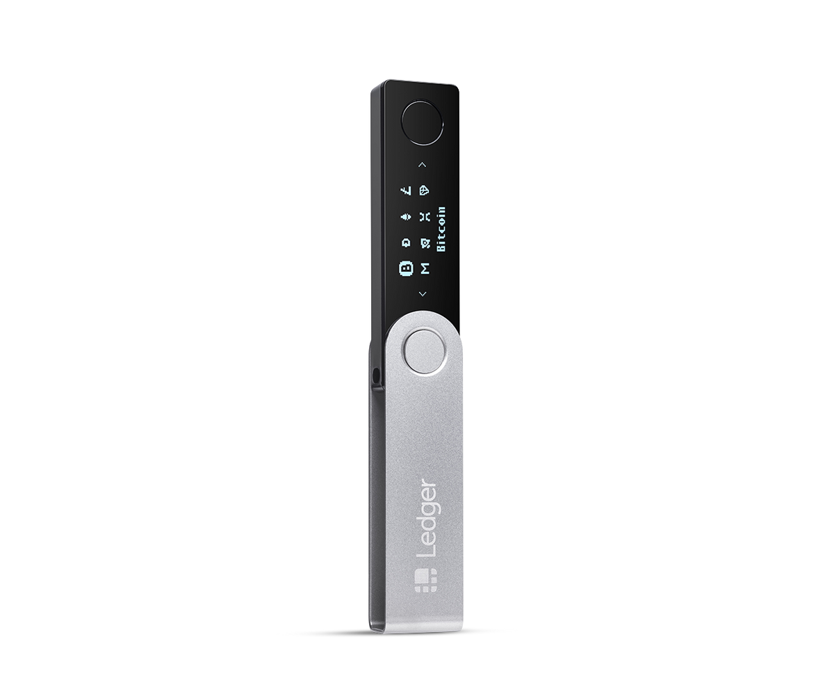 Ledger Nano X Hardware Wallet  Purple - Orange - Black