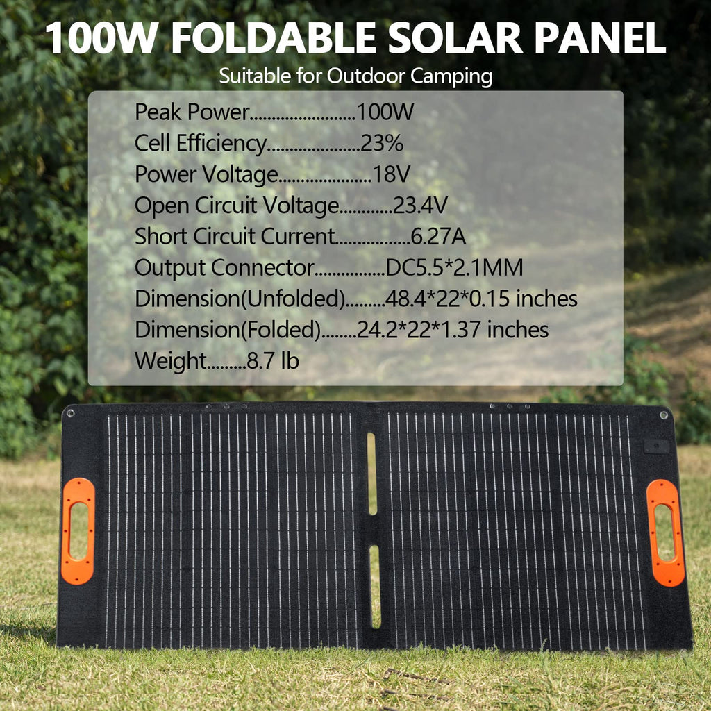 ALLWEI Portable Power Station 300W, 280Wh Solar Generator with 110V Pure Sine Wave AC Outlet, Backup Lithium Battery Generator for CPAP Outdoor RV Camping Emergency Home Use