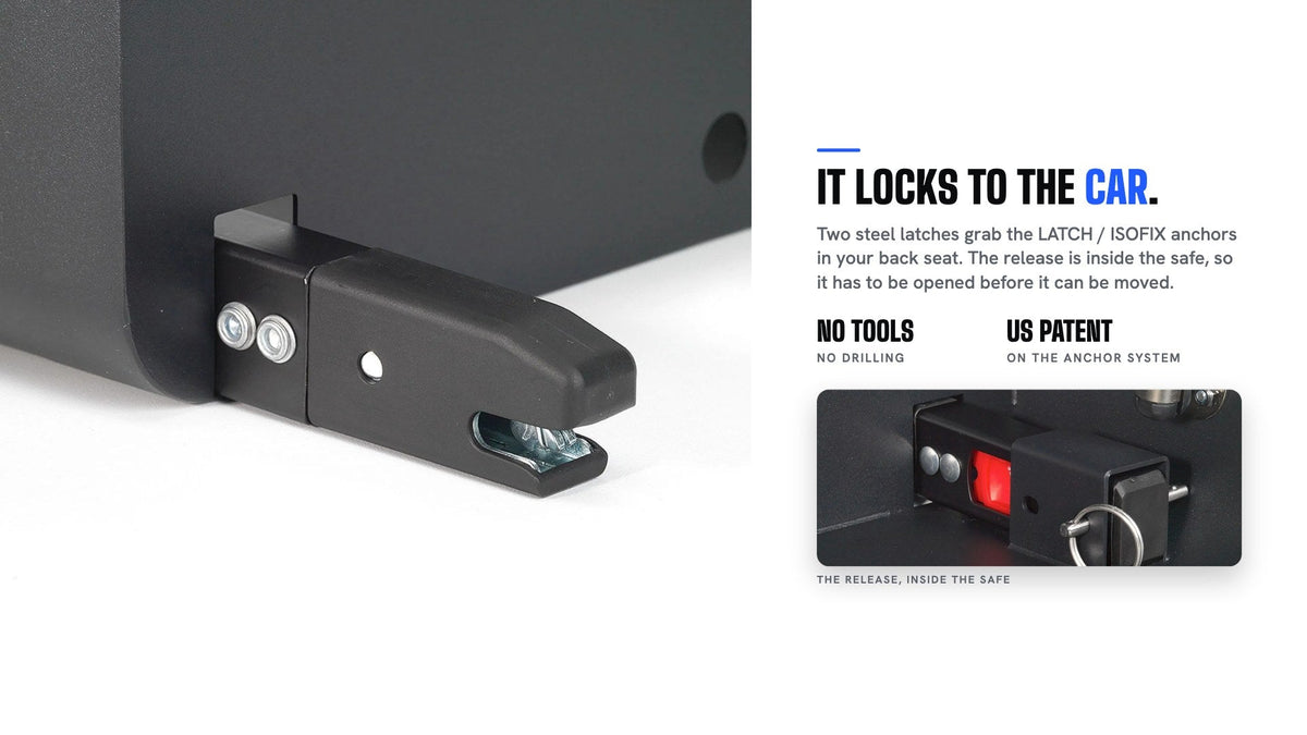 BoostedSafe Elite: Fingerprint, Key & Digital Combo
