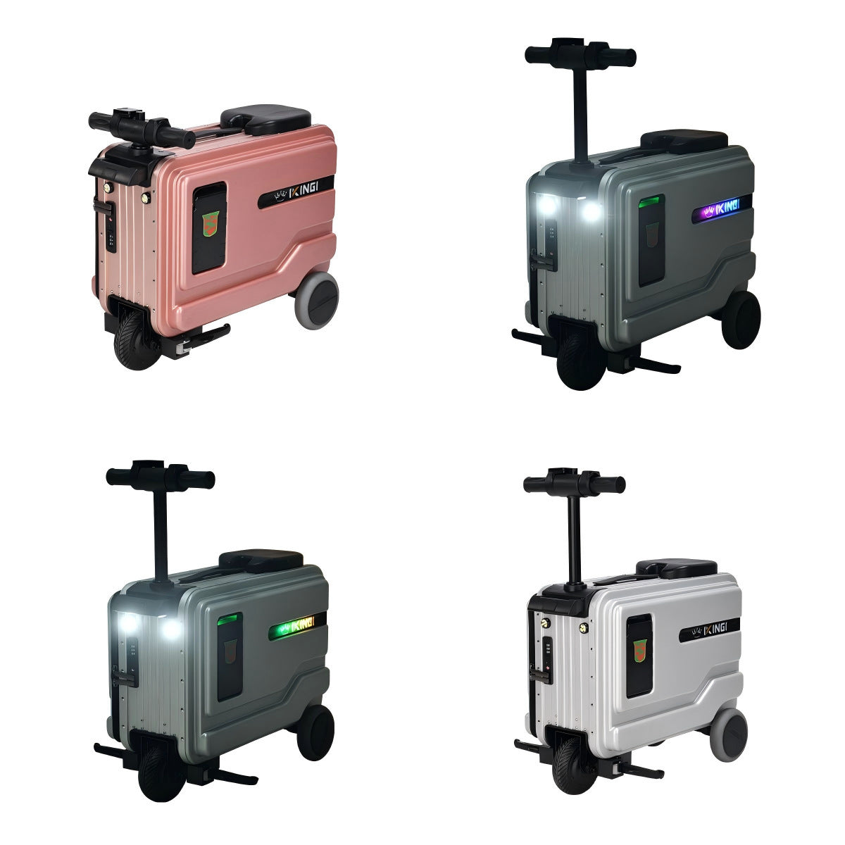Multifunctional Smart Boarding Bag Riding Suitcase