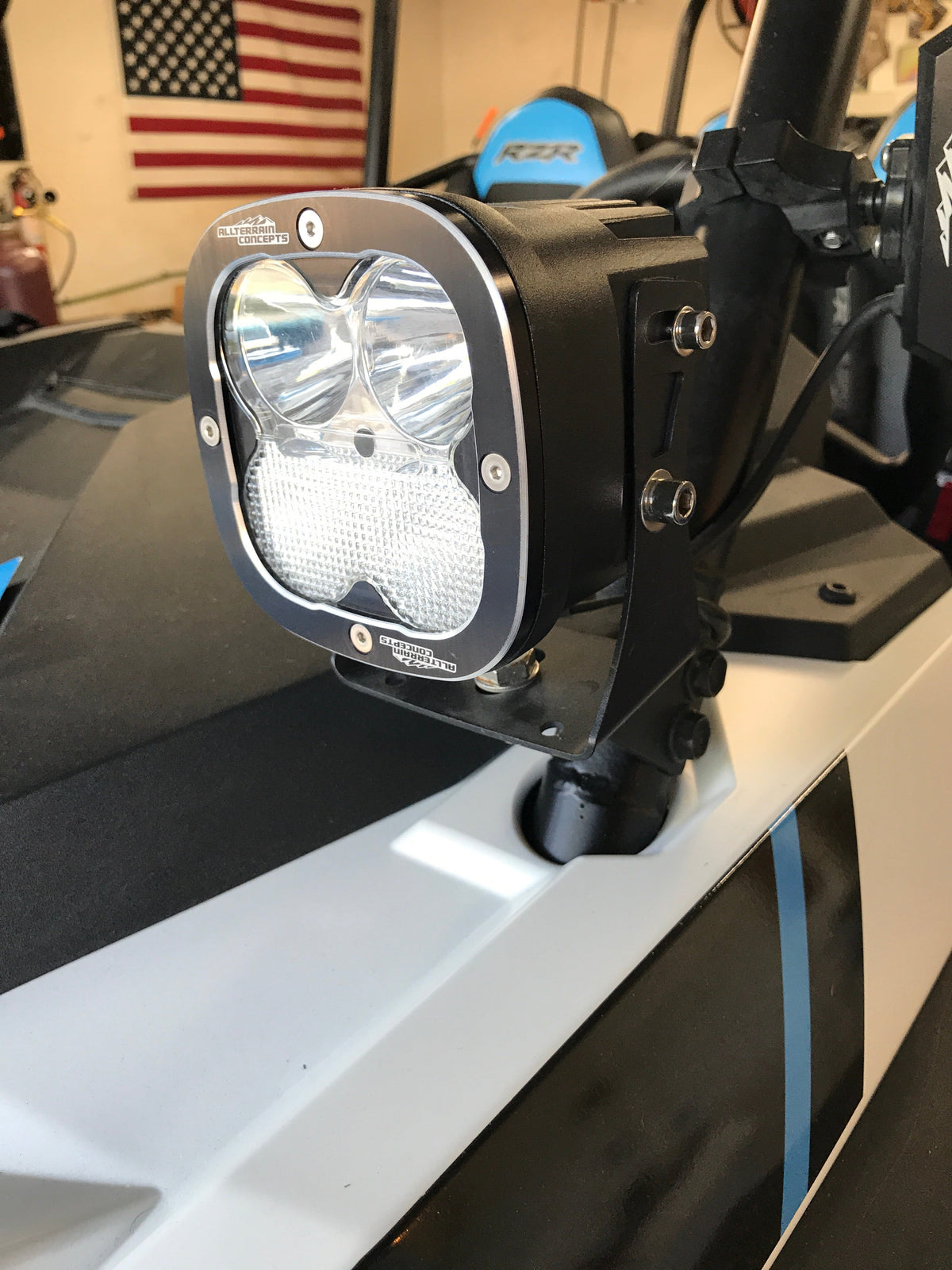 Polaris RZR XP A Pillar bracket