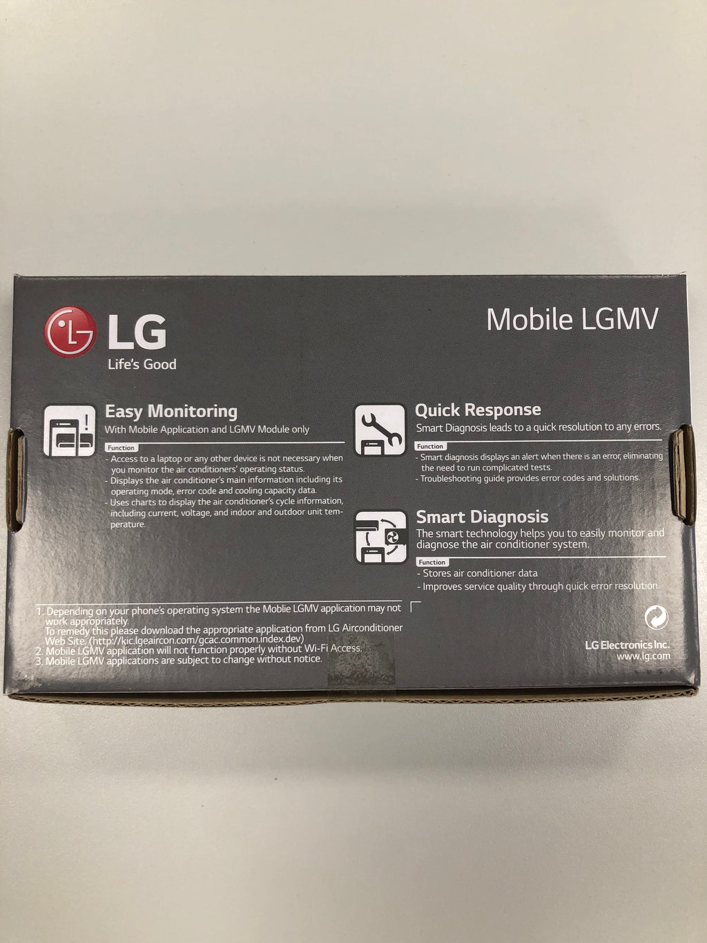 PLGMVW100 - LGMV Monitoring View - Wifi Mobile Service Tool