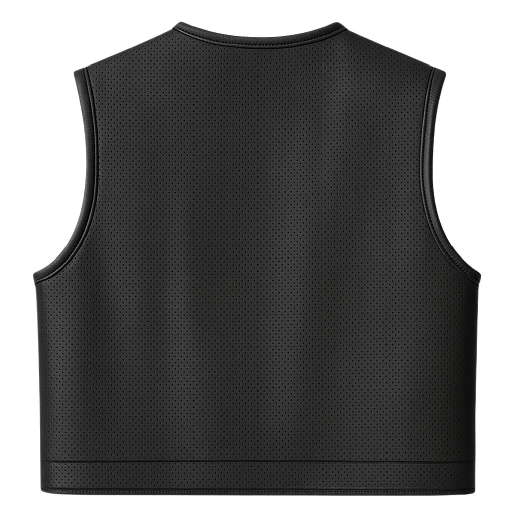 Legendary LowLife NOP Perforated Leather Club Vest