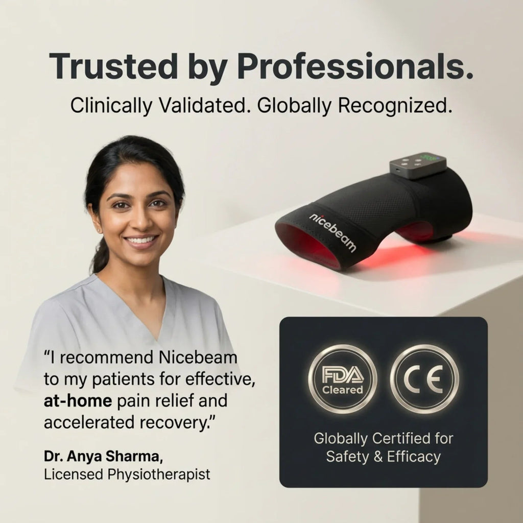 Nicebeam Red Light Therapy Knee Pad